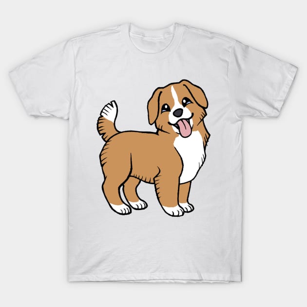 Nova Scotia Duck Tolling Retriever (Doggust 2023) T-Shirt by tiffatiel